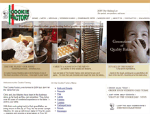 Tablet Screenshot of cookiefactoryllc.com